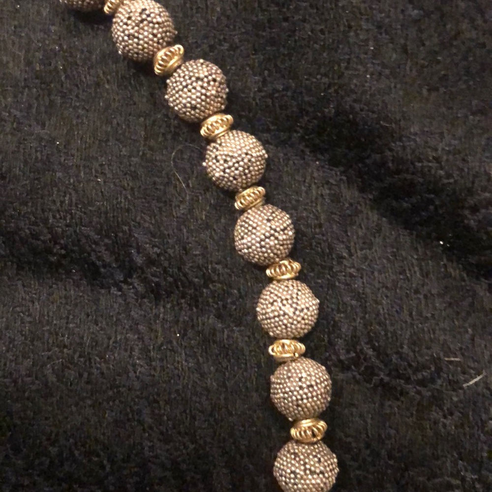 Ellis Design Gold/Silver Beauty Ball Necklace View 3